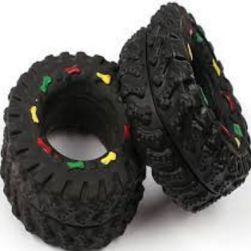 Sounds Black Tire Shape Pet Toy