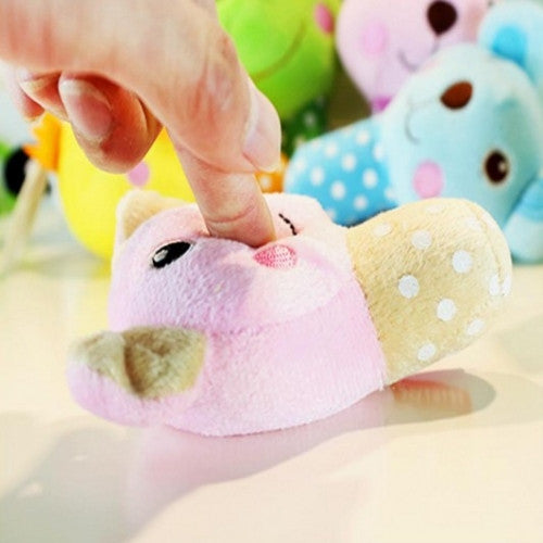 Cartoon Cute Plush Squeaky Pet Toys