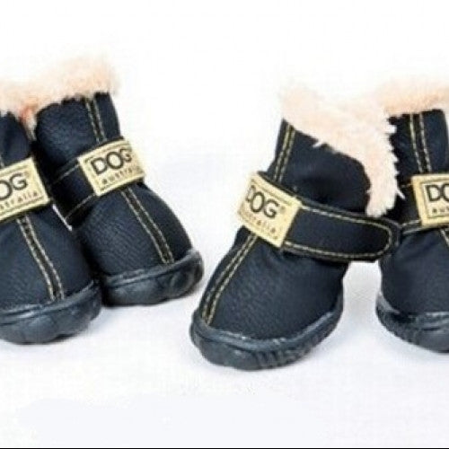 Winter Snow Boots Slip-Resistant Pet Shoes