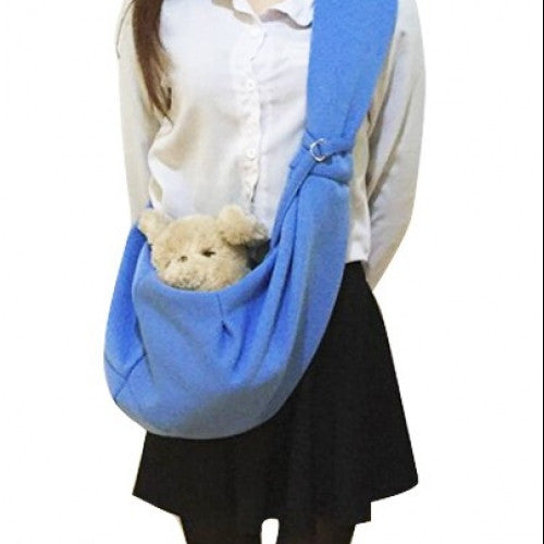 Solid Color Pet Sling Carrier Bag